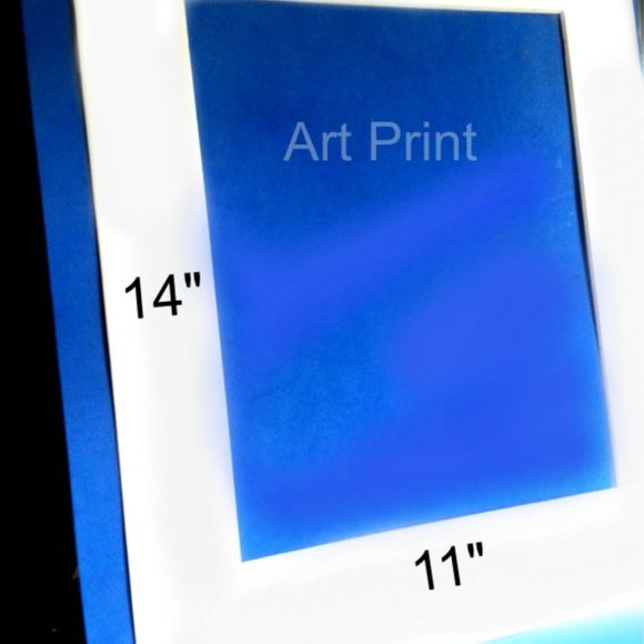 8 x 10 Egret Print Signed by Artist - Picture 3 of 3